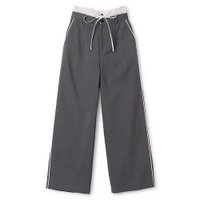 【ジェーンスミス/JANE SMITH】のPOLYESTER WOOL TROPICAL PIPING PAJAMA PANTS 人気、トレンドファッション・服の通販 founy(ファニー) ファッション Fashion レディースファッション WOMEN パンツ Pants ウォッシャブル Washable オーガンジー Organdy パイピング Piping パジャマ Pajamas ポケット Pocket |ID:prp329100004532436