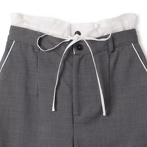 【ジェーンスミス/JANE SMITH】のPOLYESTER WOOL TROPICAL PIPING PAJAMA PANTS 人気、トレンドファッション・服の通販 founy(ファニー) 　ファッション　Fashion　レディースファッション　WOMEN　パンツ　Pants　ウォッシャブル　Washable　オーガンジー　Organdy　パイピング　Piping　パジャマ　Pajamas　ポケット　Pocket　other-3|ID: prp329100004532436 ipo3291000000032037938