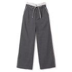 【ジェーンスミス/JANE SMITH】のPOLYESTER WOOL TROPICAL PIPING PAJAMA PANTS GRAY|ID: prp329100004532436 ipo3291000000034956356