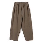 【パドカレ/pas de calais】の25SS テンセルリネンハケメ PT ブラウン|ID: prp329100004532441 ipo3291000000032037960