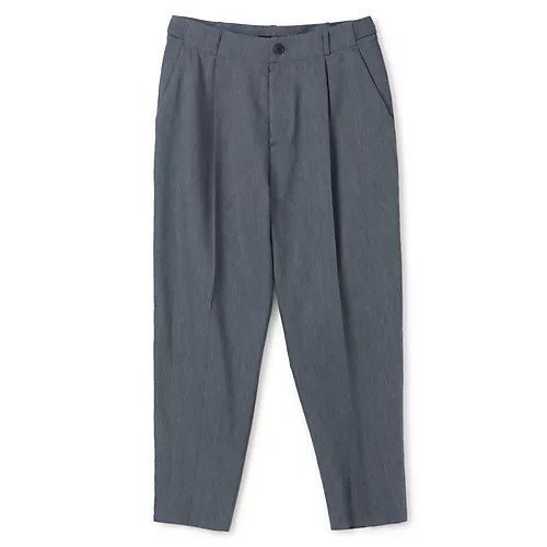 【パドカレ/pas de calais】の25SSコットンリネン綾ストレッチ インテリア・キッズ・メンズ・レディースファッション・服の通販 founy(ファニー) 　ファッション　Fashion　レディースファッション　Fashion for Women　2025年　2025　2025春夏・S/S　Spring/Summer 2025 SS25　シャンブレー　Chambray, Denim-Like Fabric　ストレッチ　Stretch, Stretchy Fabric　センター　Center, Center Line　テーパード　Tapered, Tapered Pants　メランジ　Melange, Mixed Yarn　リネン　Linen, Linen Fabric　ビジネス 仕事 通勤　Business / Work / Commuting　夏　Summer　春　Spring　S/S・春夏　SS, Spring/Summer, Warm Season　ブルー|ID: prp329100004532444 ipo3291000000032037984
