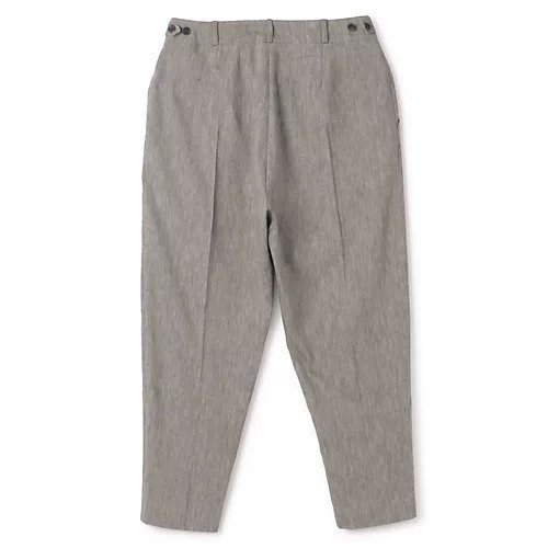 【パドカレ/pas de calais】の25SSコットンリネン綾ストレッチ 人気、トレンドファッション・服の通販 founy(ファニー) 　ファッション　Fashion　レディースファッション　Fashion for Women　2025年　2025　2025春夏・S/S　Spring/Summer 2025 SS25　シャンブレー　Chambray, Denim-Like Fabric　ストレッチ　Stretch, Stretchy Fabric　センター　Center, Center Line　テーパード　Tapered, Tapered Pants　メランジ　Melange, Mixed Yarn　リネン　Linen, Linen Fabric　ビジネス 仕事 通勤　Business / Work / Commuting　夏　Summer　春　Spring　S/S・春夏　SS, Spring/Summer, Warm Season　other-2|ID: prp329100004532444 ipo3291000000032037985