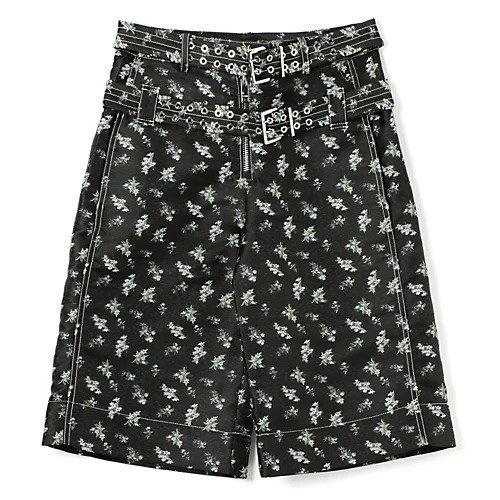 【ガニー/GANNI】のFloral Jacquard Shorts 人気、トレンドファッション・服の通販 founy(ファニー) 　ファッション　Fashion　レディースファッション　WOMEN　2025年　2025　2025春夏・S/S　Ss,Spring/Summer,2025　ショート　Short　ジャカード　Jacquard　スクエア　Square　ダブル　Double　洗える　Washable　 other-1|ID: prp329100004532447 ipo3291000000032038003