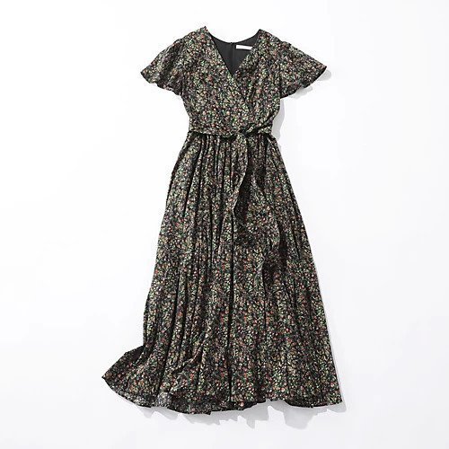【マリハ/MARIHA】のマドモアゼルのドレス SS/ Blossom Song 人気、トレンドファッション・服の通販 founy(ファニー) 　ファッション　Fashion　レディースファッション　Ladies' Fashion Online　ワンピース　Dresses　ドレス　Elegant & Casual Dresses　オレンジ　Orange　クラシカル　Classical　スタイリッシュ　Stylish　スリーブ　Sleeve　ダウン　Down　ドレス　Dress　フェミニン　Feminine　フレア　Flare　定番　Standard　洗える　Washable　other-3|ID: prp329100004532449 ipo3291000000032452015