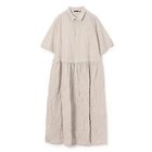 【パドカレ/pas de calais】の25SS 綿麻ストライプOP エクリュ|ID: prp329100004532450 ipo3291000000032038018