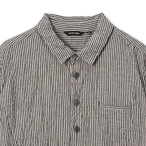 【パドカレ/pas de calais】の25SS綿麻ストライプOP 人気、トレンドファッション・服の通販 founy(ファニー) 　ファッション　Fashion　レディースファッション　Fashion for Women　ワンピース　Dresses　2025年　2025　2025春夏・S/S　Spring/Summer 2025 SS25　ストライプ　Stripe, Striped Pattern　フェミニン　Feminine, Girly　ロング　Long, Long-Length　洗える　Machine Washable　other-3|ID: prp329100004532450 ipo3291000000032038020