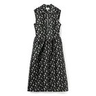 【ガニー/GANNI】のFloral Jacquard Midi Dress Black|ID: prp329100004532452 ipo3291000000032038025