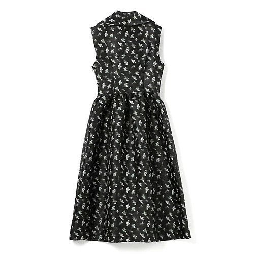 【ガニー/GANNI】のFloral Jacquard Midi Dress 人気、トレンドファッション・服の通販 founy(ファニー) 　ファッション　Fashion　レディースファッション　WOMEN　ワンピース　Dress　ドレス　Party Dresses　2025年　2025　2025春夏・S/S　Ss,Spring/Summer,2025　ジャカード　Jacquard　フレア　Flare　洗える　Washable　other-2|ID: prp329100004532452 ipo3291000000032038026
