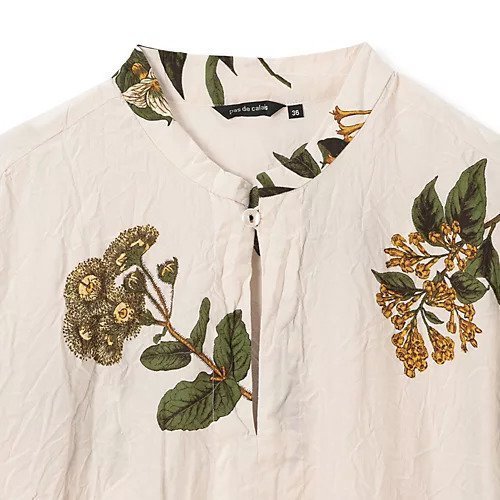 【パドカレ/pas de calais】の25SS 夏の植物プリント OP 人気、トレンドファッション・服の通販 founy(ファニー) 　ファッション　Fashion　レディースファッション　WOMEN　ワンピース　Dress　2025年　2025　2025春夏・S/S　Ss,Spring/Summer,2025　クラシカル　Classical　フェミニン　Feminine　プリント　Print　ボタニカル　Botanical　夏　Summer　洗える　Washable　other-3|ID: prp329100004532455 ipo3291000000032038040