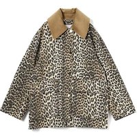 【ガニー/GANNI】のPrinted Canvas Midi Jacket 人気、トレンドファッション・服の通販 founy(ファニー) ファッション Fashion レディースファッション WOMEN アウター Coat Outerwear ジャケット Jackets 2025年 2025 2025春夏・S/S Ss,Spring/Summer,2025 キャンバス Canvas コーデュロイ Corduroy ジップアップ Zip Up ジャケット Jacket スクエア Square フラップ Flap ポケット Pocket レオパード Leopard ロング Long |ID:prp329100004532461