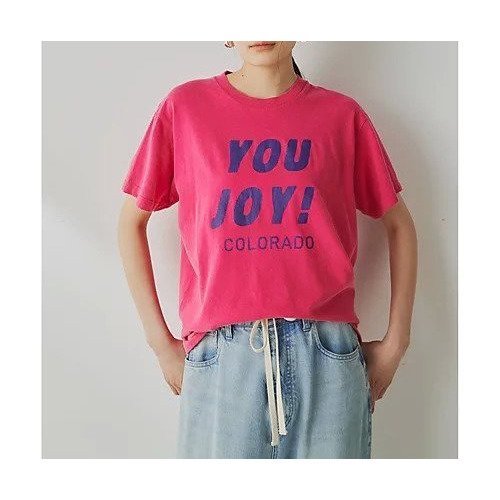 【ウィムガゼット/Whim Gazette】のロゴTシャツ インテリア・キッズ・メンズ・レディースファッション・服の通販 founy(ファニー) 　ファッション　Fashion　レディースファッション　WOMEN　トップス・カットソー　Tops/Tshirt　シャツ/ブラウス　Shirts/Blouses　ロング / Tシャツ　T-Shirts　インナー　Inner　ヴィンテージ　Vintage　カットソー　Cut And Sew　コンパクト　Compact　ジャケット　Jacket　トレンド　Trend　プリント　Print　ベーシック　Basic　ボトム　Bottom　リアル　Real　ロング　Long　2025年　2025　2025春夏・S/S　Ss,Spring/Summer,2025　ピンク|ID: prp329100004535040 ipo3291000000032049038