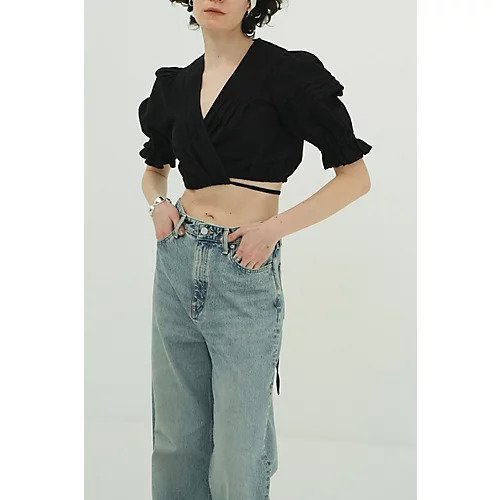 【クラネ/CLANE】のPINTUCK CROPPED BLOUSE 人気、トレンドファッション・服の通販 founy(ファニー) 　ファッション　Fashion　レディースファッション　WOMEN　2025年　2025　2025春夏・S/S　Ss,Spring/Summer,2025　ギャザー　Gather　ショート　Short　バランス　Balance　フォルム　Form　フロント　Front　other-2|ID: prp329100004535051 ipo3291000000032049104