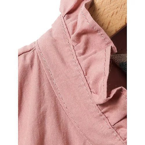 【ミディウミ/MidiUmi】のハーフスリーブフリルショートシャツ 人気、トレンドファッション・服の通販 founy(ファニー) 　ファッション　Fashion　レディースファッション　WOMEN　トップス・カットソー　Tops/Tshirt　シャツ/ブラウス　Shirts/Blouses　スタンド　Stand　タイプライター　Typewriter　フリル　Frills　フロント　Front　ワイド　Wide　エレガント 上品　Elegant　人気　Popularity　半袖　Short Sleeve　夏　Summer　other-2|ID: prp329100004535057 ipo3291000000032049145