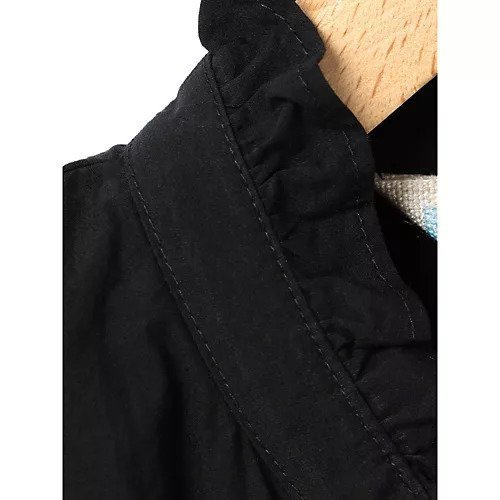 【ミディウミ/MidiUmi】のハーフスリーブフリルショートシャツ 人気、トレンドファッション・服の通販 founy(ファニー) 　ファッション　Fashion　レディースファッション　WOMEN　トップス・カットソー　Tops/Tshirt　シャツ/ブラウス　Shirts/Blouses　スタンド　Stand　タイプライター　Typewriter　フリル　Frills　フロント　Front　ワイド　Wide　エレガント 上品　Elegant　人気　Popularity　半袖　Short Sleeve　夏　Summer　other-3|ID: prp329100004535057 ipo3291000000032049146