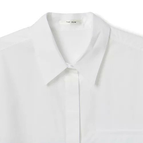 【ザ ロウ/THE ROW】のELENI SHIRT 人気、トレンドファッション・服の通販 founy(ファニー) 　ファッション　Fashion　レディースファッション　WOMEN　トップス・カットソー　Tops/Tshirt　シャツ/ブラウス　Shirts/Blouses　フロント　Front　ポケット　Pocket　モダン　Modern　ラウンド　Round　洗える　Washable　other-3|ID: prp329100004535059 ipo3291000000032049158