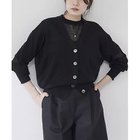 【ウィムガゼット/Whim Gazette】のシアーリネンカーディガン 人気、トレンドファッション・服の通販 founy(ファニー) ファッション Fashion レディースファッション WOMEN トップス・カットソー Tops/Tshirt カーディガン Cardigans アンサンブル Ensemble インナー Inner シンプル Simple ジャケット Jacket フェミニン Feminine リネン Linen おすすめ Recommend 夏 Summer 2025年 2025 2025春夏・S/S Ss,Spring/Summer,2025 thumbnail ブラック|ID: prp329100004535073 ipo3291000000032049258