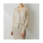 【ウィムガゼット/Whim Gazette】のシアーリネンカーディガン 人気、トレンドファッション・服の通販 founy(ファニー) ファッション Fashion レディースファッション WOMEN トップス・カットソー Tops/Tshirt カーディガン Cardigans アンサンブル Ensemble インナー Inner シンプル Simple ジャケット Jacket フェミニン Feminine リネン Linen おすすめ Recommend 夏 Summer 2025年 2025 2025春夏・S/S Ss,Spring/Summer,2025 thumbnail ベージュ|ID: prp329100004535073 ipo3291000000032049259