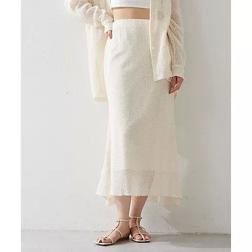 【ウィムガゼット/Whim Gazette】のメッシュカラミスカート 人気、トレンドファッション・服の通販 founy(ファニー) 　ファッション　Fashion　レディースファッション　WOMEN　スカート　Skirt　春　Spring　セットアップ　Set Up　フレア　Flare　マーメイド　Mermaid　メッシュ　Mesh　レース　Race　S/S・春夏　Ss・Spring/Summer　おすすめ　Recommend　夏　Summer　2025年　2025　2025春夏・S/S　Ss,Spring/Summer,2025　other-2|ID: prp329100004535075 ipo3291000000032049270