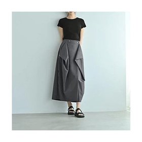 【スタイルデリ/STYLE DELI】 【BLK001】アシンメトリータックスカート人気、トレンドファッション・服の通販 founy(ファニー) ファッション Fashion レディースファッション WOMEN スカート Skirt オーガンジー Organdy 春 Spring シンプル Simple スリット Slit チェック Check ドレープ Drape 定番 Standard バルーン Balloon フラット Flat フロント Front ミモレ Mimore A/W・秋冬 Aw・Autumn/Winter・Fw・Fall-Winter S/S・春夏 Ss・Spring/Summer おすすめ Recommend 夏 Summer 旅行 Travel エレガント 上品 Elegant |ID:prp329100004535077