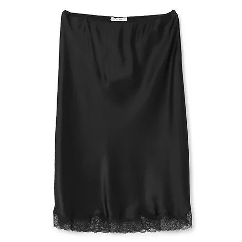 【ザ ロウ/THE ROW】のIRENE SKIRT インテリア・キッズ・メンズ・レディースファッション・服の通販 founy(ファニー) 　ファッション　Fashion　レディースファッション　WOMEN　スカート　Skirt　2025年　2025　2025春夏・S/S　Ss,Spring/Summer,2025　モダン　Modern　レース　Race　BLACK|ID: prp329100004535078 ipo3291000000032049283
