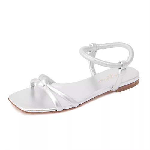 【ジャンビト ロッシ/GIANVITO ROSSI】のフラットサンダル インテリア・キッズ・メンズ・レディースファッション・服の通販 founy(ファニー) 　ファッション　Fashion　レディースファッション　WOMEN　サンダル　Sandals　チューブ　Tube　ヌーディ　Nudie　バランス　Balance　フラット　Flat　フロント　Front　ラグジュアリー　Luxury　ラップ　Wrap　エレガント 上品　Elegant　夏　Summer　シルバー|ID: prp329100004535108 ipo3291000000032049428
