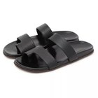 【ザ ロウ/THE ROW】のHUGH SANDAL 人気、トレンドファッション・服の通販 founy(ファニー) ファッション Fashion レディースファッション WOMEN 2025年 2025 2025春夏・S/S Ss,Spring/Summer,2025 インソール Insole サンダル Sandals ダウン Down バランス Balance フラット Flat エレガント 上品 Elegant thumbnail BLACK|ID: prp329100004535109 ipo3291000000032049433