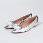 【ジャンビト ロッシ/GIANVITO ROSSI】のJAIPUR 05(フラットバレエシューズ)【シルバー】 シルバー|ID: prp329100004535118 ipo3291000000032049473