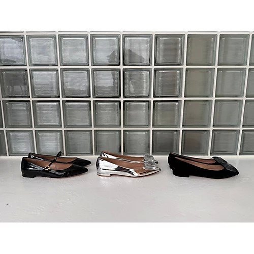 【ジャンビト ロッシ/GIANVITO ROSSI】のJAIPUR 05(フラットバレエシューズ)【シルバー】 人気、トレンドファッション・服の通販 founy(ファニー) 　ファッション　Fashion　レディースファッション　WOMEN　イタリア　Italy　エレガント 上品　Elegant　シルバー　Silver　ハンド　Hand　ビジュー　Bijou　フラット　Flat　メタリック　Metallic　other-3|ID: prp329100004535118 ipo3291000000032049475