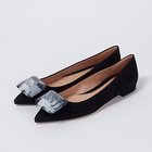 【ジャンビト ロッシ/GIANVITO ROSSI】のJAIPUR 05(フラットバレエシューズ)【ブラック】 ブラック|ID: prp329100004535119 ipo3291000000032049478