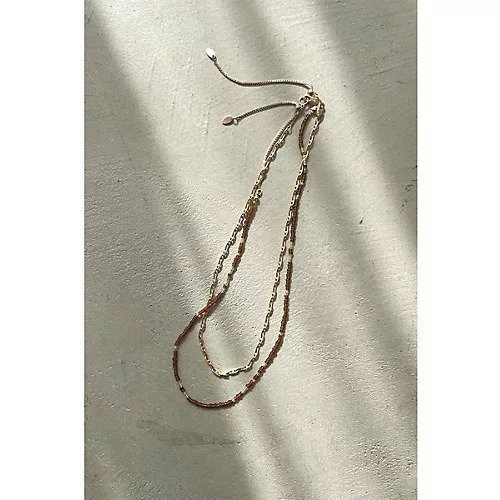 【マージュール/marjour】のBEADS & CHAIN NECKLACE 人気、トレンドファッション・服の通販 founy(ファニー) 　ファッション　Fashion　レディースファッション　WOMEN　ジュエリー　Jewelry　ネックレス　Necklaces　シンプル　Simple　チェーン　Chain　ネックレス　Necklace　軽量　Lightweight　other-2|ID: prp329100004535134 ipo3291000000032049544