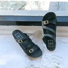 【エンチャンテッド/enchanted】のバックルストラップスライドサンダル 人気、トレンドファッション・服の通販 founy(ファニー) ファッション Fashion レディースファッション WOMEN バッグ Bag サマー Summer サンダル Sandals 夏 Summer 春 Spring S/S・春夏 Ss・Spring/Summer thumbnail ブラック|ID: prp329100004535221 ipo3291000000032050212