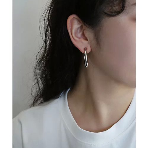 【コレカラ/collecala】のビッグドロップフープセットイヤリング 人気、トレンドファッション・服の通販 founy(ファニー) 　ファッション　Fashion　レディースファッション　WOMEN　ジュエリー　Jewelry　リング　Rings　イヤリング　Earrings　イヤリング　Earrings　シリコン　Silicon　シンプル　Simple　ドロップ　Drop　フォルム　Form　フープ　Hoop　片耳　One Ear　other-3|ID: prp329100004535226 ipo3291000000032050239