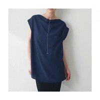 【ウィムガゼット/Whim Gazette】のサテンワッシャーノースリブラウス 人気、トレンドファッション・服の通販 founy(ファニー) ファッション Fashion レディースファッション WOMEN トップス・カットソー Tops/Tshirt シャツ/ブラウス Shirts/Blouses 2025年 2025 2025春夏・S/S Ss,Spring/Summer,2025 サテン Satin スリーブ Sleeve ドレープ Drape ノースリーブ No Sleeve バランス Balance フレンチ French ボトム Bottom ポケット Pocket ワッシャー Washer |ID:prp329100004537204