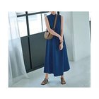 【スタイルデリ/STYLE DELI】のスポンディッシュハイネックノースリワンピース ダークブルー|ID: prp329100004537224 ipo3291000000032062062