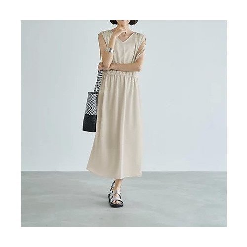 【スタイルデリ/STYLE DELI】の楊柳ドロストギャザーワンピース インテリア・キッズ・メンズ・レディースファッション・服の通販 founy(ファニー) 　ファッション　Fashion　レディースファッション　WOMEN　ワンピース　Dress　イエロー　Yellow　インナー　Inner　春　Spring　カーディガン　Cardigan　キャミソール　Camisole　ギャザー　Gather　シアー　Sheer　ショルダー　Shoulder　ジャケット　Jacket　スニーカー　Sneakers　スリット　Slit　デコルテ　Decolletage　ドレープ　Drape　ノースリーブ　No Sleeve　フィット　Fit　ペチコート　Petticoat　ポケット　Pocket　半袖　Short Sleeve　リゾート　Resort　ループ　Loop　S/S・春夏　Ss・Spring/Summer　夏　Summer　エクリュ|ID: prp329100004537229 ipo3291000000032062090