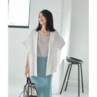 【スタイルデリ/STYLE DELI】の【LUXE】シャリ感シアーBIGスリーブジャケット ホワイト|ID: prp329100004537240 ipo3291000000032062156