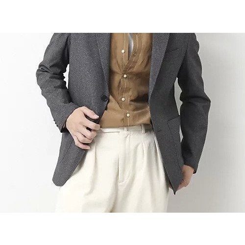 【ノーリーズ グッドマン/NOLLEY'S goodman / MEN】の《セットアップ対応》SMART TECH 吸水速乾メランジOX ストレッチイージーJK 25SS インテリア・キッズ・メンズ・レディースファッション・服の通販 founy(ファニー) https://founy.com/ ファッション Fashion メンズファッション MEN セットアップ Setup/Men ウォッシャブル Washable オックス Ox 吸水 Water Absorption ストレッチ Stretch セットアップ Set Up フロント Front ポケット Pocket メランジ Melange ビジネス 仕事 通勤 Business 2025年 2025 2025春夏・S/S Ss,Spring/Summer,2025 |ID: prp329100004537241 ipo3291000000032086807