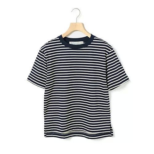 【ミディウミ/MidiUmi】のベーシックボーダーTシャツ インテリア・キッズ・メンズ・レディースファッション・服の通販 founy(ファニー) https://founy.com/ ファッション Fashion レディースファッション WOMEN トップス・カットソー Tops/Tshirt シャツ/ブラウス Shirts/Blouses ロング / Tシャツ T-Shirts コンパクト Compact ドロップ Drop バスク Basque ベーシック Basic ボーダー Border 無地 Plain Color |ID: prp329100004539517 ipo3291000000032075086