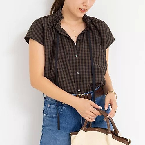 【ノーリーズ/NOLLEY'S】の衿フリルショートスリーブシャツ インテリア・キッズ・メンズ・レディースファッション・服の通販 founy(ファニー) https://founy.com/ ファッション Fashion レディースファッション WOMEN トップス・カットソー Tops/Tshirt シャツ/ブラウス Shirts/Blouses 2025年 2025 2025春夏・S/S Ss,Spring/Summer,2025 おすすめ Recommend ギャザー Gather ギンガム Gingham ショート Short スリーブ Sleeve チェック Check フリル Frills 春 Spring 無地 Plain Color |ID: prp329100004539518 ipo3291000000032075094