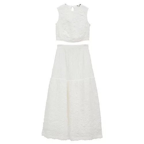 【クラネ/CLANE】のBOMB SET ONEPIECE インテリア・キッズ・メンズ・レディースファッション・服の通販 founy(ファニー) 　ファッション　Fashion　レディースファッション　WOMEN　2025年　2025　ギャザー　Gather　コンパクト　Compact　シンプル　Simple　WHITE|ID: prp329100004541232 ipo3291000000032085444