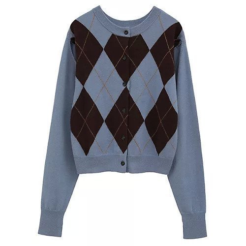 【クラネ/CLANE】のARRANGE KNIT TOPS インテリア・キッズ・メンズ・レディースファッション・服の通販 founy(ファニー) 　ファッション　Fashion　レディースファッション　Fashion for Women　トップス・カットソー　Cut & Sew Tops　ニット　Knit Tops & Sweaters　2025年　2025　2025-2026秋冬・A/W　Autumn/Winter 2025–26 AW25–26　なめらか　Smooth, Silky Texture　コンパクト　Compact, Small Size　エレガント 上品　Elegant　BLUE|ID: prp329100004541251 ipo3291000000032085578