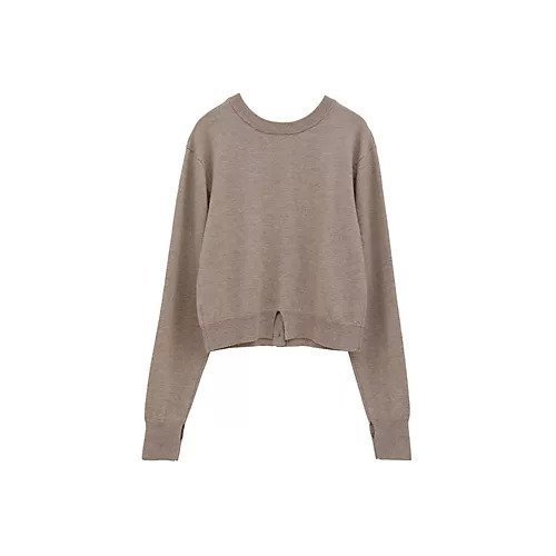 【クラネ/CLANE】のARRANGE KNIT TOPS 人気、トレンドファッション・服の通販 founy(ファニー) 　ファッション　Fashion　レディースファッション　Fashion for Women　トップス・カットソー　Cut & Sew Tops　ニット　Knit Tops & Sweaters　2025年　2025　2025-2026秋冬・A/W　Autumn/Winter 2025–26 AW25–26　なめらか　Smooth, Silky Texture　コンパクト　Compact, Small Size　エレガント 上品　Elegant　other-3|ID: prp329100004541251 ipo3291000000032085582