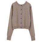 【クラネ/CLANE】のARRANGE KNIT TOPS 人気、トレンドファッション・服の通販 founy(ファニー) ファッション Fashion レディースファッション Fashion for Women トップス・カットソー Cut & Sew Tops ニット Knit Tops & Sweaters コンパクト Compact, Small Size ストレッチ Stretch, Stretchy Fabric なめらか Smooth, Silky Texture エレガント 上品 Elegant 2025年 2025 2025-2026秋冬・A/W Autumn/Winter 2025–26 AW25–26 thumbnail BEIGE|ID: prp329100004541251 ipo3291000000035661970