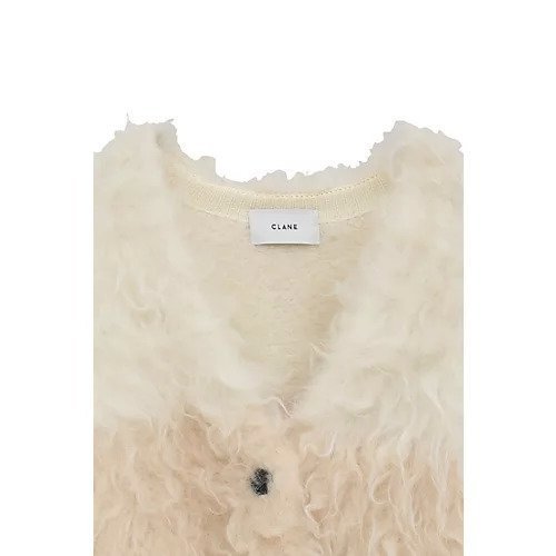 【クラネ/CLANE】のBI COLOR SHAGGY KNIT CARDIGAN 人気、トレンドファッション・服の通販 founy(ファニー) 　ファッション　Fashion　レディースファッション　WOMEN　トップス・カットソー　Tops/Tshirt　ニット　Knit Tops　カーディガン　Cardigans　2025年　2025　ポケット　Pocket　ループ　Loop　other-3|ID: prp329100004541259 ipo3291000000032085622