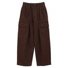 【クラネ/CLANE】のWIDE TUCK WORK PANTS BROWN|ID: prp329100004541273 ipo3291000000032085703
