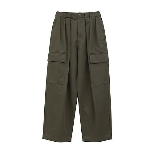 【クラネ/CLANE】のWIDE TUCK WORK PANTS 人気、トレンドファッション・服の通販 founy(ファニー) 　ファッション　Fashion　レディースファッション　WOMEN　パンツ　Pants　2025年　2025　おすすめ　Recommend　カーゴパンツ　Cargo Pants　フォルム　Form　ミックス　Mix　ワイド　Wide　エレガント 上品　Elegant　other-2|ID: prp329100004541273 ipo3291000000032085707