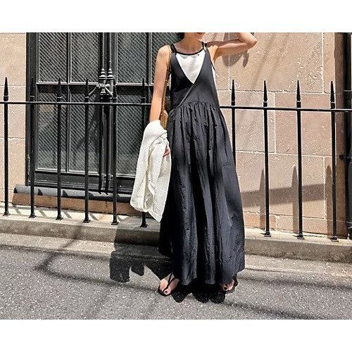 【ノーリーズ/NOLLEY'S】の【MAQWEL/マクウェル】ソフトタフタワンピース インテリア・キッズ・メンズ・レディースファッション・服の通販 founy(ファニー) https://founy.com/ ファッション Fashion レディースファッション Fashion for Women ワンピース Dresses インナー Innerwear ヴィンテージ Vintage Style シンプル Simple, Minimal タフタ Taffeta, Structured Fabric タンク Tank Top, Sleeveless Top ノースリーブ Sleeveless, No-Sleeve フェミニン Feminine, Girly 2025年 2025 2025春夏・S/S Spring/Summer 2025 SS25 |ID: prp329100004541285 ipo3291000000033551285