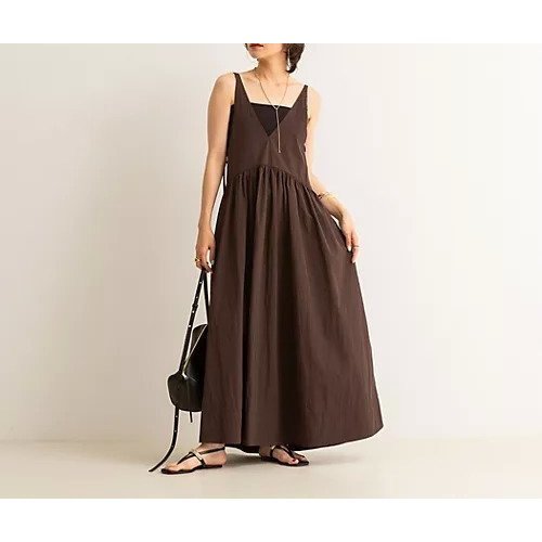 【ノーリーズ/NOLLEY'S】の【MAQWEL/マクウェル】ソフトタフタワンピース 人気、トレンドファッション・服の通販 founy(ファニー) 　ファッション　Fashion　レディースファッション　Fashion for Women　ワンピース　Dresses　インナー　Innerwear　ヴィンテージ　Vintage Style　シンプル　Simple, Minimal　タフタ　Taffeta, Structured Fabric　タンク　Tank Top, Sleeveless Top　ノースリーブ　Sleeveless, No-Sleeve　フェミニン　Feminine, Girly　2025年　2025　2025春夏・S/S　Spring/Summer 2025 SS25　other-2|ID: prp329100004541285 ipo3291000000033551288