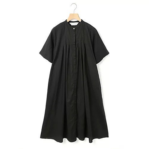 【ミディウミ/MidiUmi】のハーフスリーブタックワンピース インテリア・キッズ・メンズ・レディースファッション・服の通販 founy(ファニー) https://founy.com/ ファッション Fashion レディースファッション WOMEN ワンピース Dress おすすめ Recommend フレア Flare リネン Linen 今季 This Season 再入荷 Restock/Back In Stock/Re Arrival |ID: prp329100004541287 ipo3291000000032085804