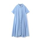 【ミズイロ インド/mizuiro ind】のハーフスリーブフレアシャツワンピース 人気、トレンドファッション・服の通販 founy(ファニー) ファッション Fashion レディースファッション WOMEN ワンピース Dress シャツワンピース Shirt Dresses フレア Flare ボトム Bottom レギュラー Regular エレガント 上品 Elegant thumbnail ライトブルー|ID: prp329100004541289 ipo3291000000032085824